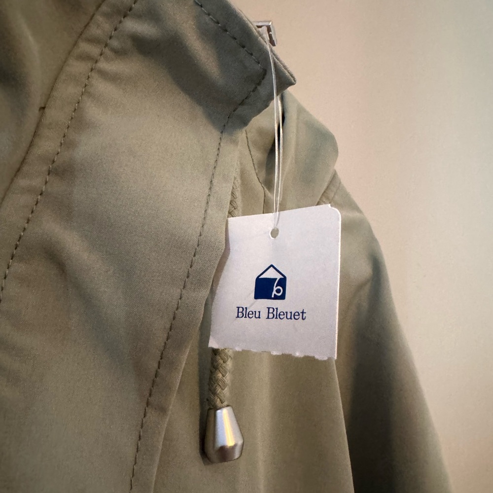 NWT Bleu Bleuet Khaki Jacket